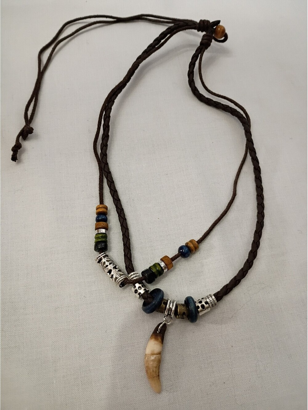 Boho Tribal Necklace with Beads
